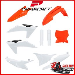 KIT PLASTICHE ARANCIONE16/BIANCO20 KTM 250 SX 2023-2024