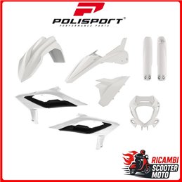 Kit de plástico blanco BETA RR 125 2T 2023-2024
