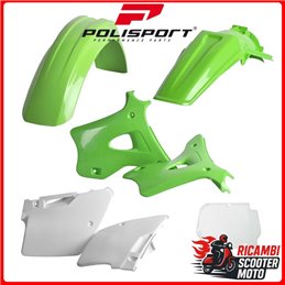 KIT PLASTICHE VERDE/BIANCO KAWASAKI KX 125 1994-1995