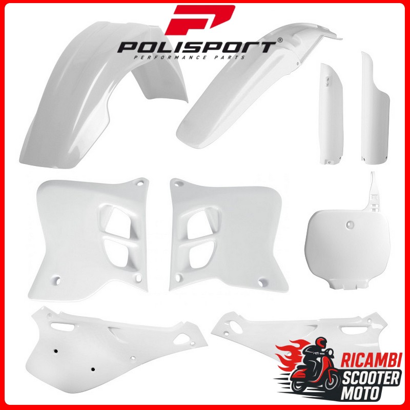 KIT PLASTICHE BIANCO YAMAHA YZ 125 1993-1995