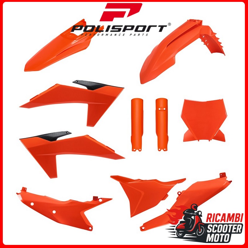 KIT PLASTICHE ARANCIONE16 KTM 250 SX 2023-2024