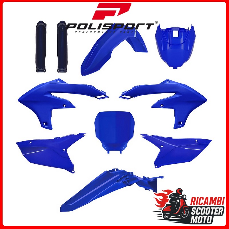 Kit de plástico blanco YAMAHA YZ 250 F 2024-2026