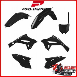 KIT PLASTICHE RESTYLING NERO HONDA CR 125 2000-2001