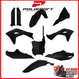 KIT PLASTICHE NERO KAWASAKI KX 450 F 2024-2025
