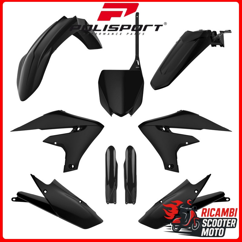 KIT PLASTICHE NERO YAMAHA YZ 250 F 2019-2023