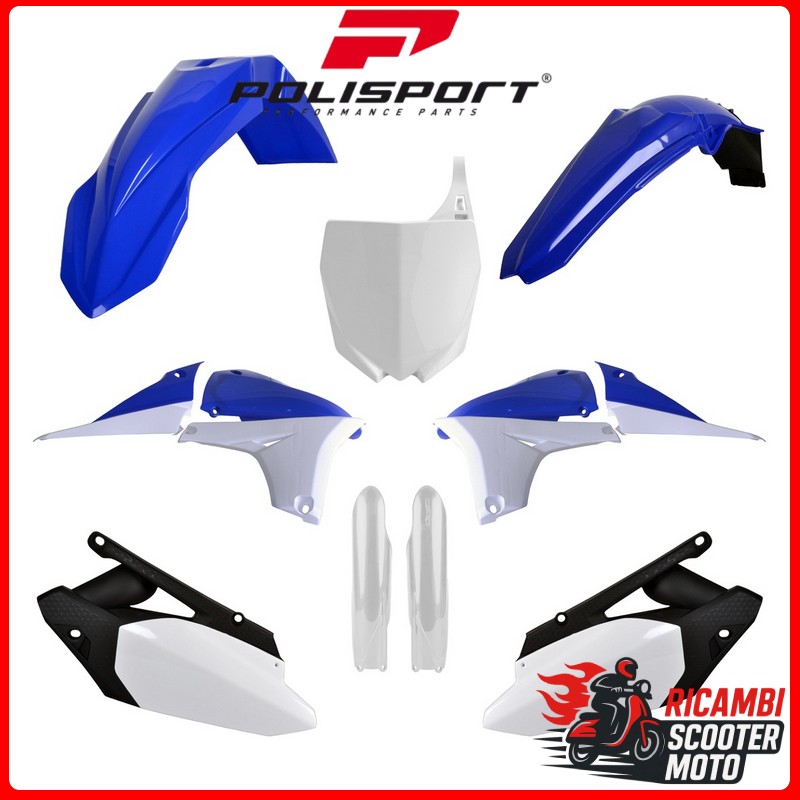 KIT PLASTICHE BLU YAM98/BIANCO YAMAHA YZ 450 F 2010-2013