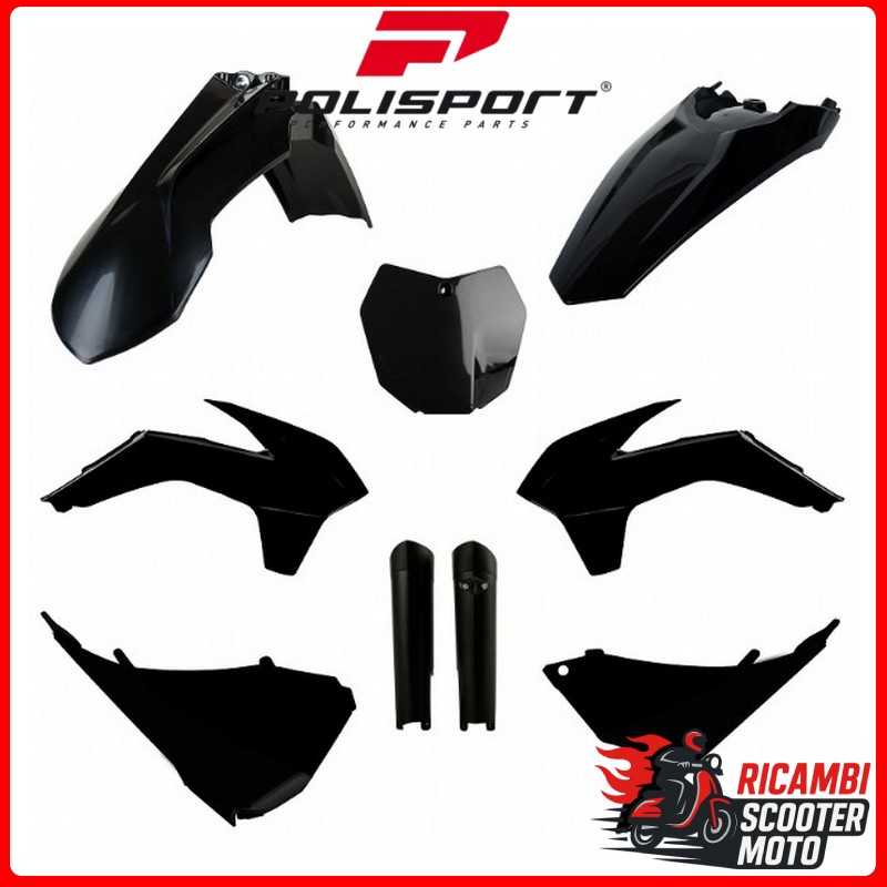 KIT PLASTICHE NERO KTM 125 SX 2013-2014