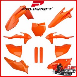 KIT PLASTICHE ARANCIONE16 KTM 125 SX 2016-2018