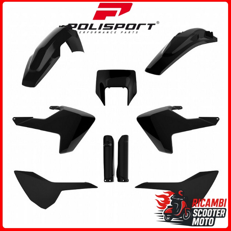 Kit de plástico blanco HUSQVARNA 125 TX 2017-2019