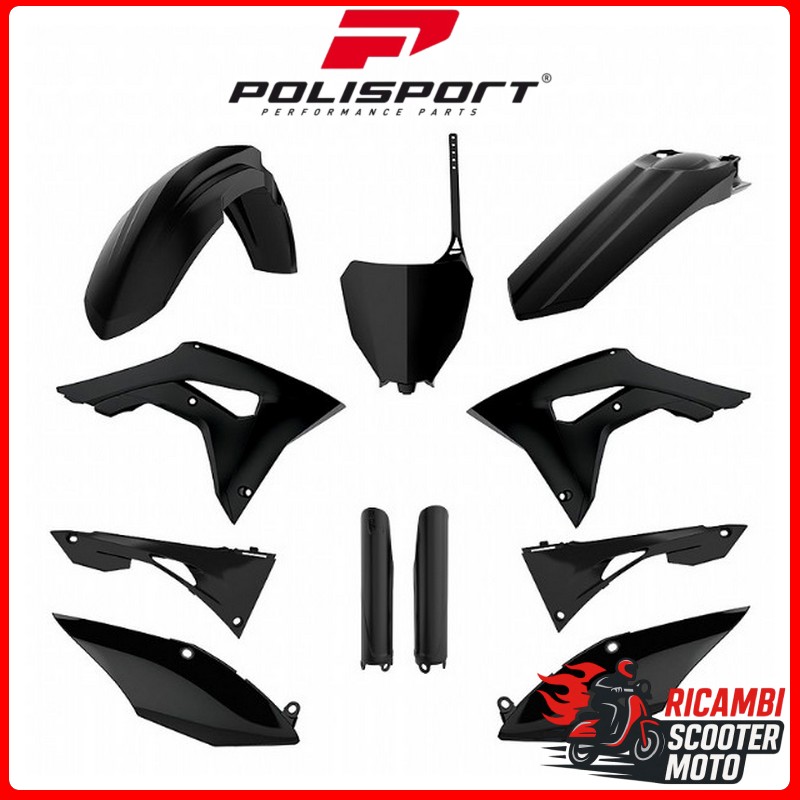 KIT PLASTICHE NERO HONDA CRF 450 R 2017-2020