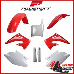 KIT PLASTICHE ROSSO CR04/BIANCO HONDA CRF 450 R 2002-2003