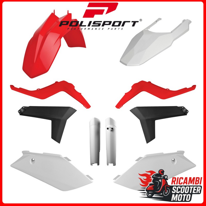 Kit en plastique blanc GAS GAS EC 125 2013-2013