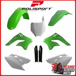 KIT PLASTICHE VERDE05/BIANCO KAWASAKI KX 450 F 2006-2008