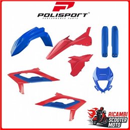 KIT PLASTICHE ROSSO/BLU BETA RR 125 2T 2023-2024