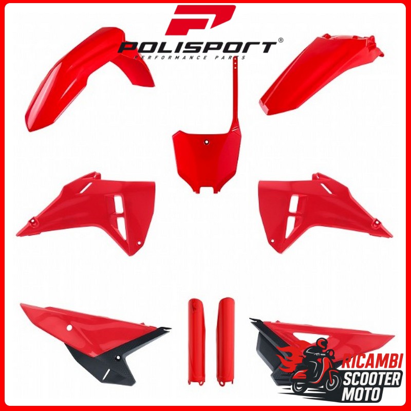 KIT PLASTICHE ROSSO CR04 HONDA CRF 250 R 2025-2025