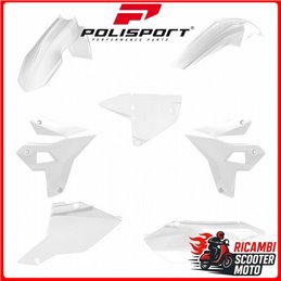 KIT PLASTICHE RESTYLING BIANCO SUZUKI DRZ 400 E 2000-2024