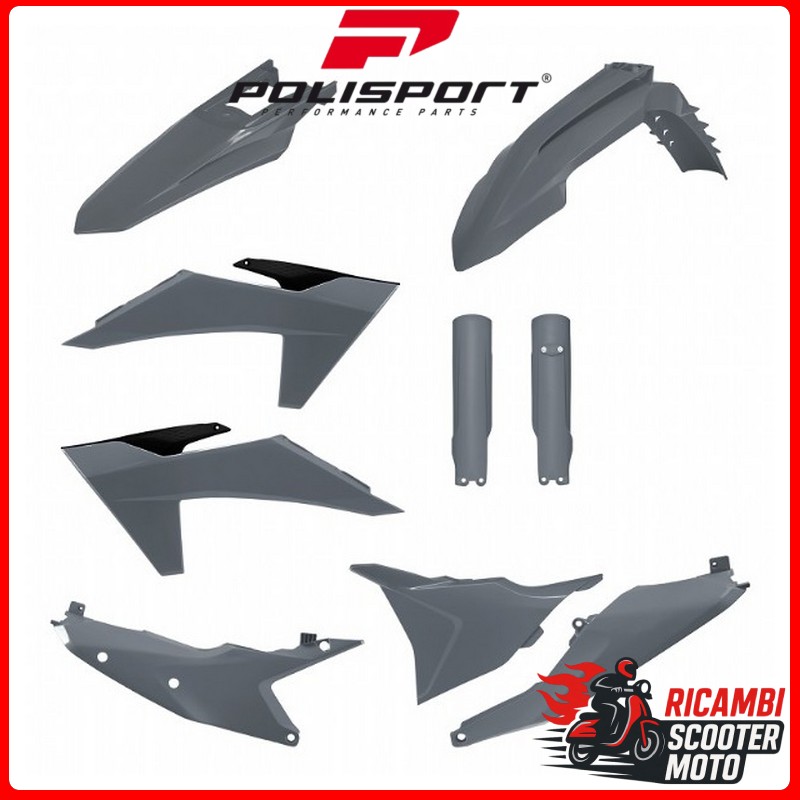 KIT PLASTICHE NARDO GREY KTM 250 EXC 2024-2025
