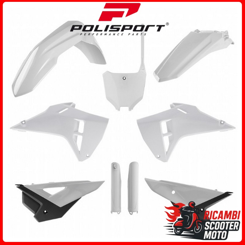 KIT PLASTICHE RESTYLING BIANCO HONDA CRF 250 R 2022-2024