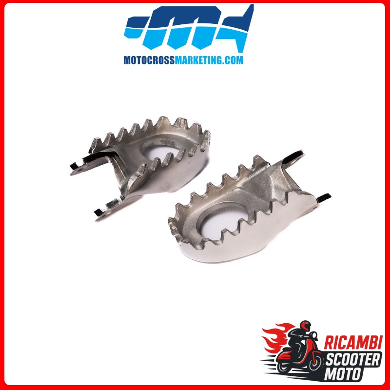 PEDANE POGGIAPIEDI IN ACCIAIO HONDA XR 250 R 