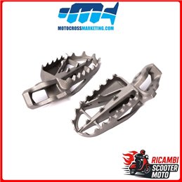 PEDANE POGGIAPIEDI IN ACCIAIO HONDA CR 125 2002-2007