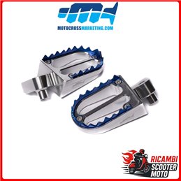 PEDANE POGGIAPIEDI IN ALLUMINIO CON DENTI IN TITANIO FANTIC XE 125 2021-2025