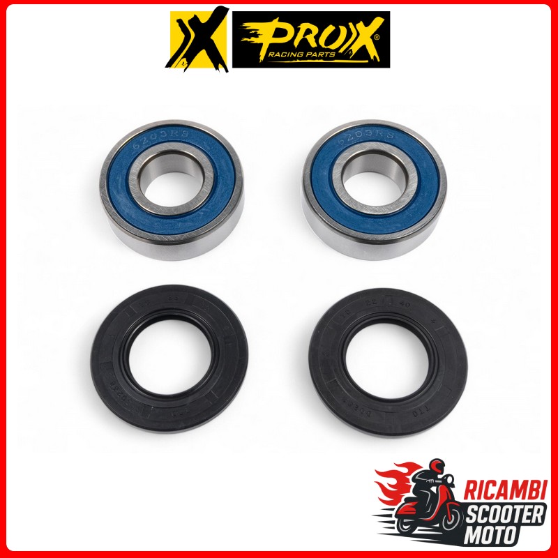 Révision du roulement de roue avant KAWASAKI KX 125 1985-1992