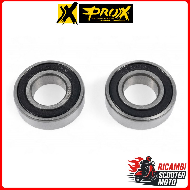 REVISIONE CUSCINETTI RUOTA ANTERIORE SUZUKI RM 125 1987-1995