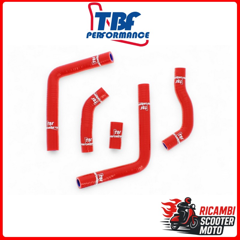 MANICOTTI RADIATORE ROSSO HONDA CR 125 2005-2007