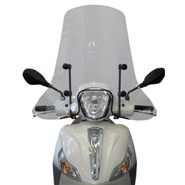 PARABREZZA TOP ALTO COMPLETO PIAGGIO GILERA MEDLEY 125-150 ABS (2016-2018)  