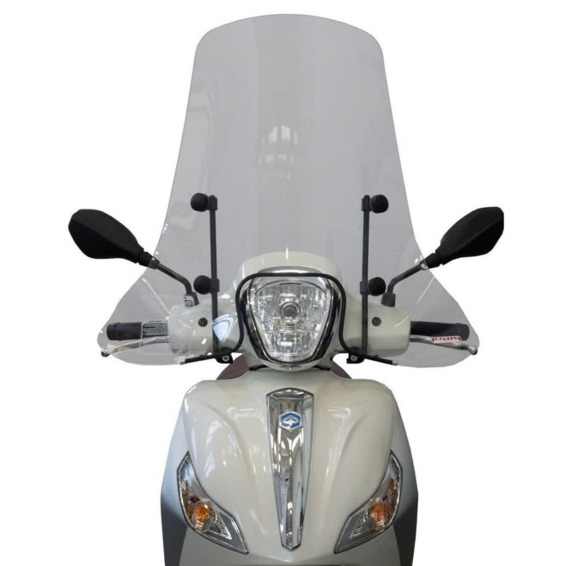 PARABREZZA TOP ALTO COMPLETO PIAGGIO GILERA MEDLEY 125-150 ABS (2016-2018)  