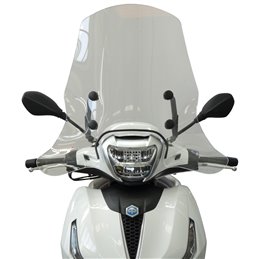 PARABREZZA TOP ALTO COMPLETO PIAGGIO BEVERLY 300-400 E5 (2021-2023)