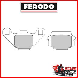 PASTIGLIE FRENO FERODO ECO FRICTION ANTERIORE-POSTERIORE KAWASAKI KSF 250 A 250 1996-2000
