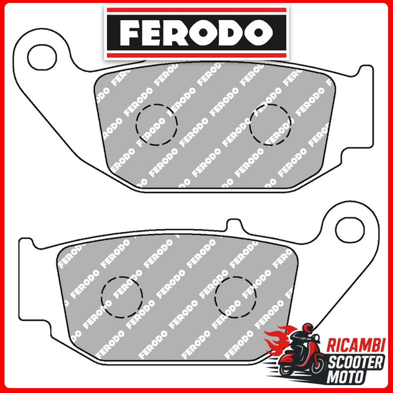 Ferodo Eco Friction Rear Brake Pads BENELLI BN125 125 2018-2021
