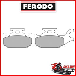 PASTIGLIE FRENO FERODO ECO FRICTION POSTERIORE YAMAHA YFM 400 FW KODIAK 400 2002-2002