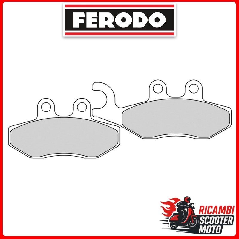 Ferodo Eco Friction Bremsbelage fur Vorder- und Hinterachse GILERA GP CENTENARIO 800 2009-2009