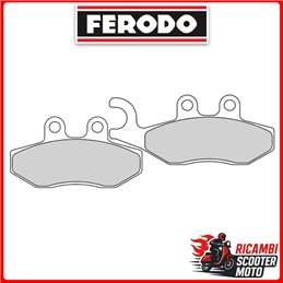 Ferodo Eco Friction Bremsbelage fur Vorder- und Hinterachse PIAGGIO LIBERTY 4T E4 POSTE 125 2019-2019
