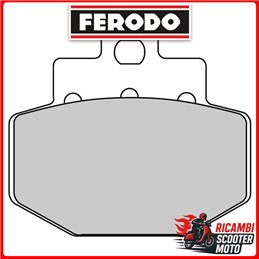 Ferodo Eco Friction Hinterradbremsbelage GILERA DNA 125-180 125 2001-2001