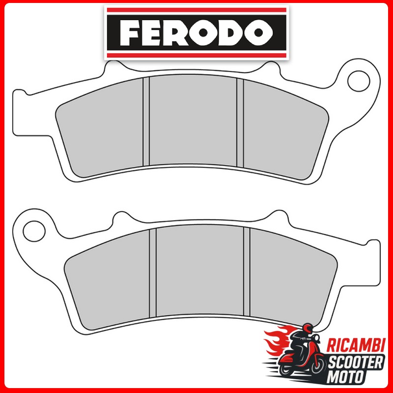 PASTIGLIE FRENO FERODO ECO FRICTION ANTERIORE MALAGUTI MADISON K 400 2002-2002