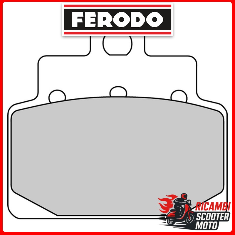 Plaquettes de frein avant Ferodo Eco Friction APRILIA LEONARDO 125 1999-2002