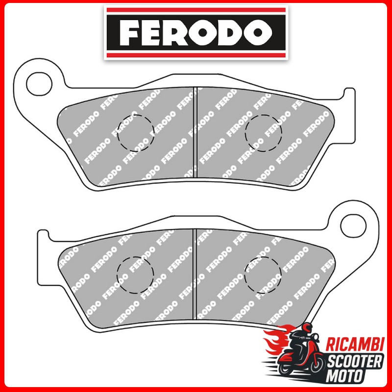 Pastillas de freno delanteras y traseras Ferodo Eco Friction HUSQVARNA SM 570R 570 2002-2002