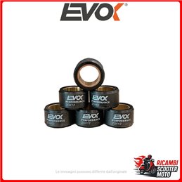 Kit de rouleaux EVOK IRON DRIVE 20x12mm 14gr YAMAHA LCG125 RAYZR 125 2025-2025