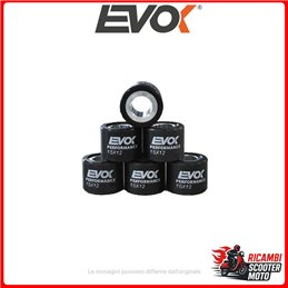 EVOK Eisenantriebsrollensatz 15 x 12 mm 6,5 g MALAGUTI CENTRO BASE 50 1993-1994