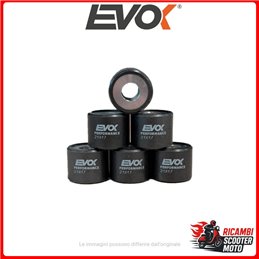 EVOK Eisen-Antriebsrollen-Set 19 x 15,5 mm, 5,5 g