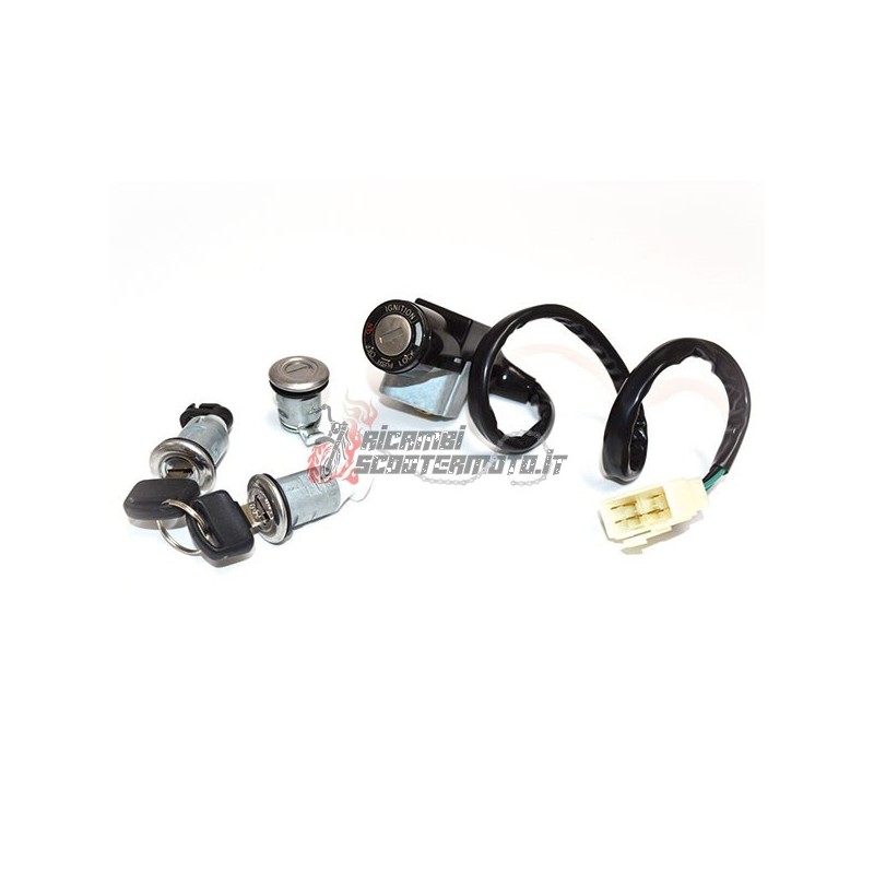 KIT DE SERRURE HONDA SJ Bali 50 1993-2001 KIT DE SERRURE HONDA SJ Bali 50 1993-2001