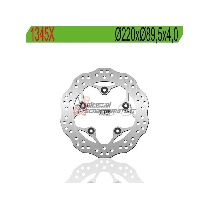 FRONT BRAKE DISC KYMCO LIKE 2T 50 2009-2018