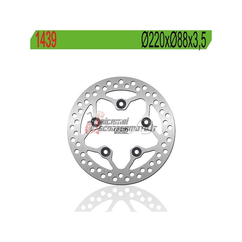 DISQUE DE FREIN AVANT KYMCO AGILITY 4T RS R12 125 2009-2014