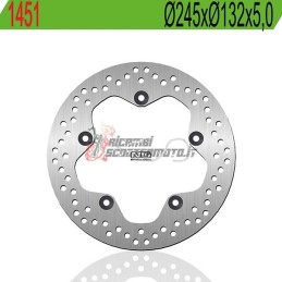 VORDERE BREMSSCHEIBE YAMAHA MT-07 ABS (MTN690) 700 2021-2024