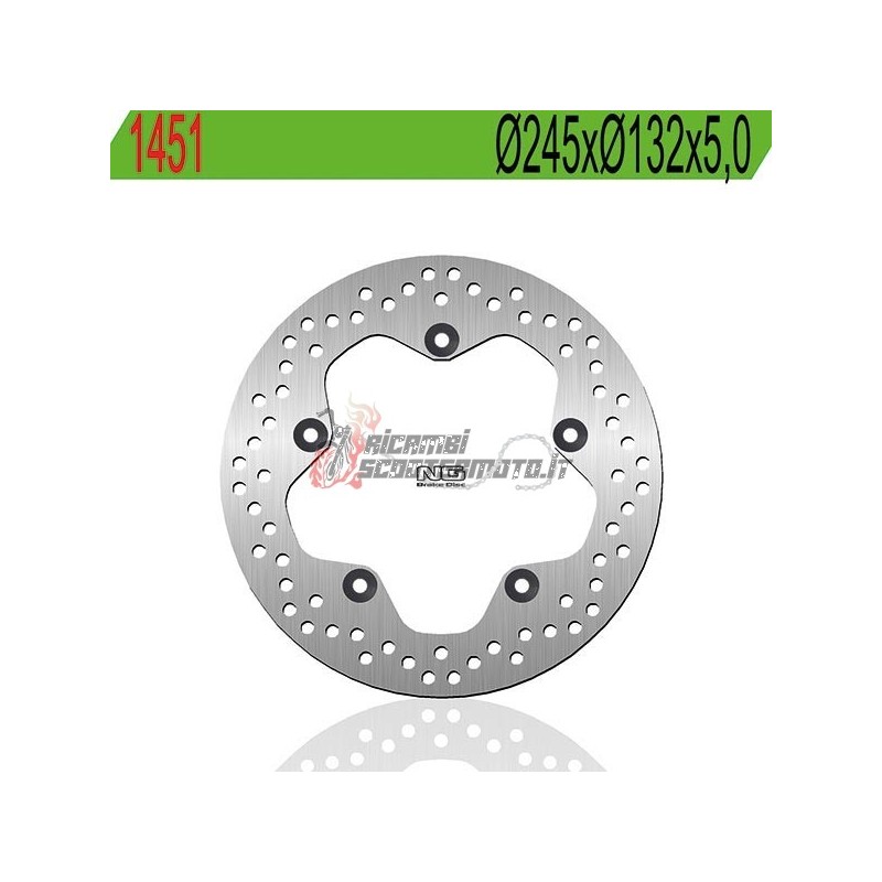 VORDERE BREMSSCHEIBE YAMAHA MT-07 ABS (MTN690) 700 2021-2024