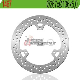 DISQUE DE FREIN ARRIÈRE YAMAHA X-MAX ABS / X-MAX IRON MAX ABS / X-MAX MOMODESIGN ABS / 400 2014-2020