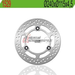 BRAKE DISC FRONT REAR SUZUKI UH BURGMAN 125 2014-2020